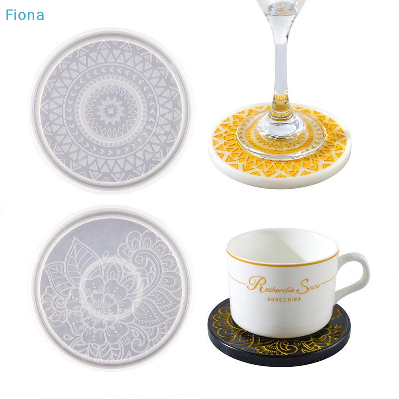 ✔Flower Coaster Silicone Mold  - Resin Art Coasters ulasan dan harga