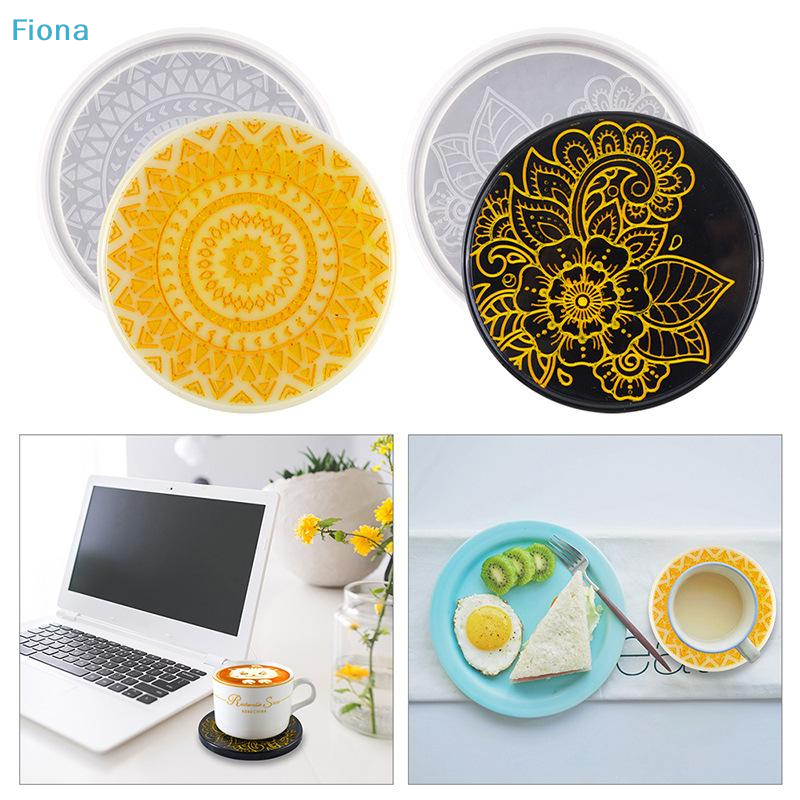 ✔Flower Coaster Silicone Mold  - Resin Art Coasters ulasan dan harga