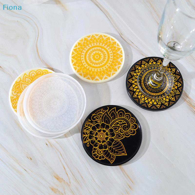 ✔Flower Coaster Silicone Mold  - Resin Art Coasters ulasan dan harga