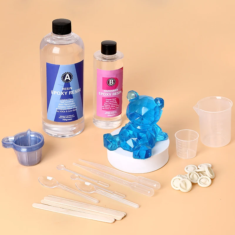 Epoxy Resin Kit Crystal Clear  - Resin Art Pro ulasan dan harga