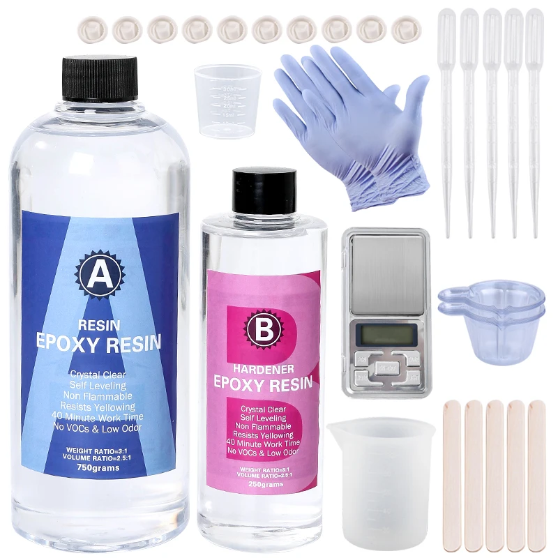 Epoxy Resin Kit Crystal Clear  - Resin Art Pro ulasan dan harga