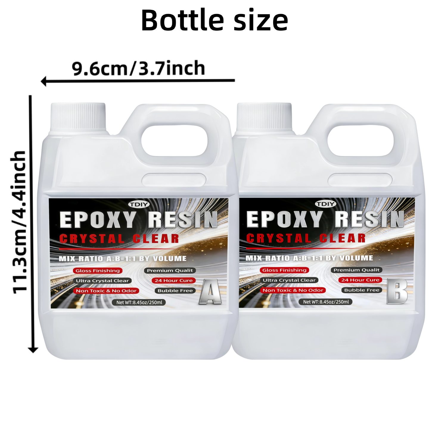 1:1 Crystal Clear Epoxy Resin  - Resin Art Pro ulasan dan harga