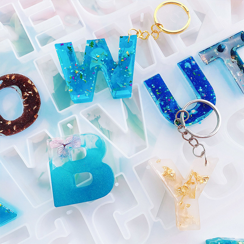 Alphabet Epoxy Resin Silicone  - Resin Art Pro ulasan dan harga