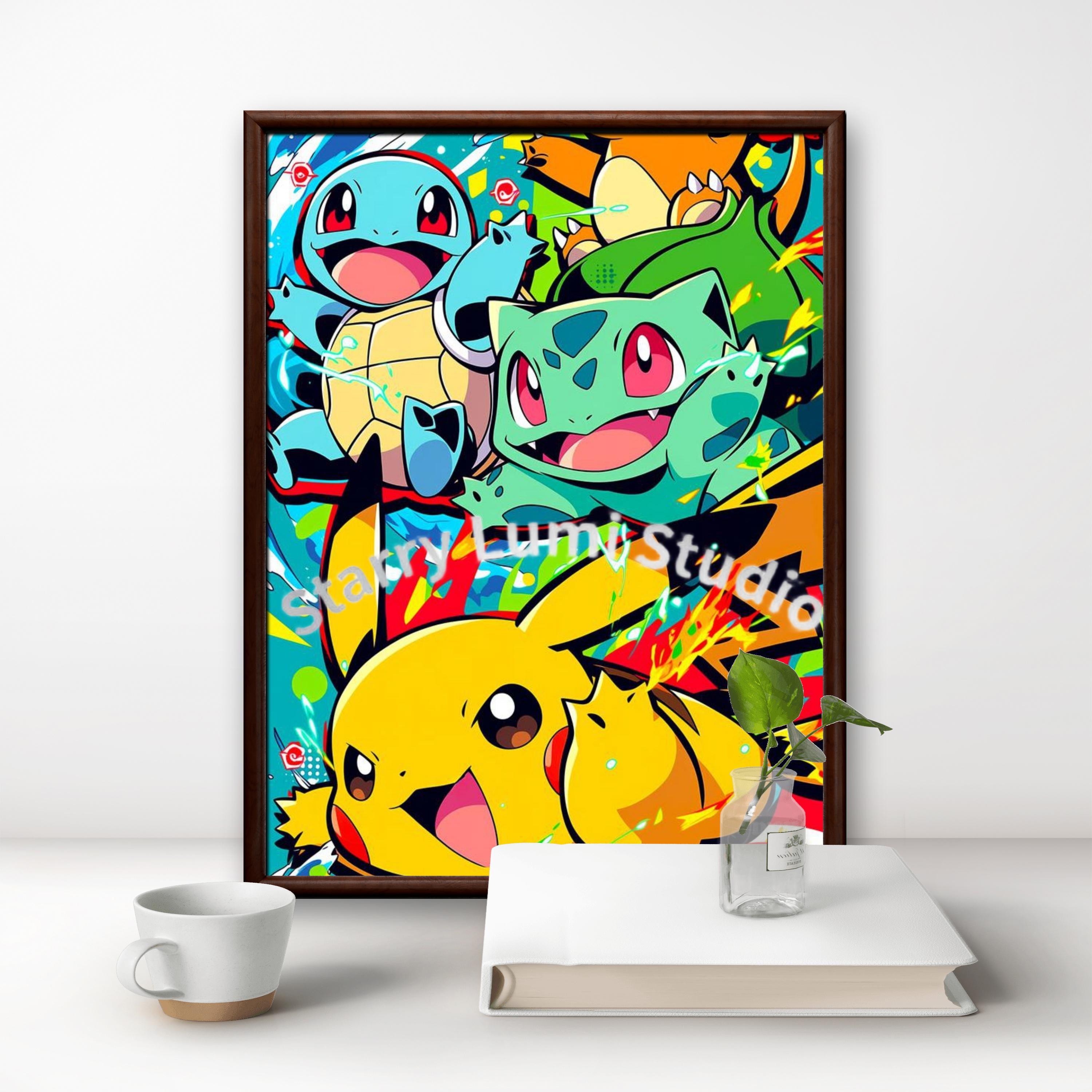 2026 New Pokémon Cute Pikachu  - Resin Art Kit ulasan dan harga