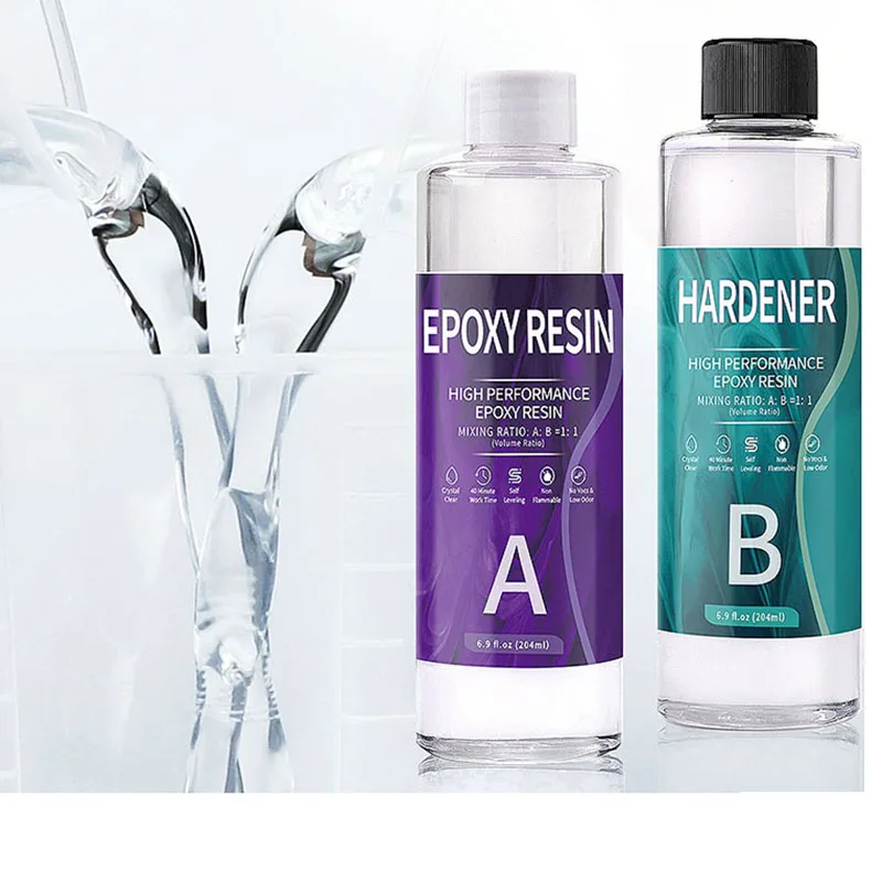 1:1 AB Resin Epoxy Crystal Glu - Resin Art Pro ulasan dan harga