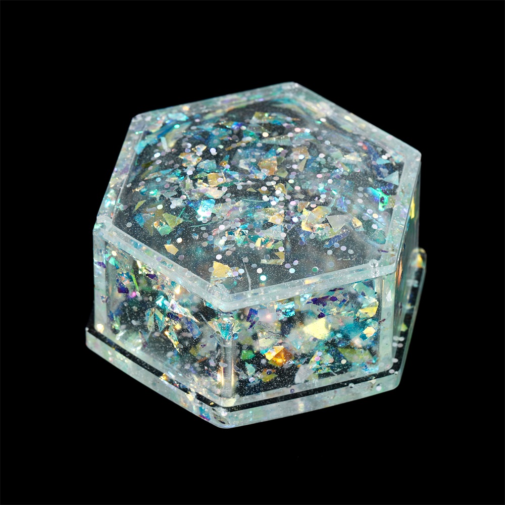 10g Irregular Shiny AB Mirror  - Epoxy Resin Ab ulasan dan harga