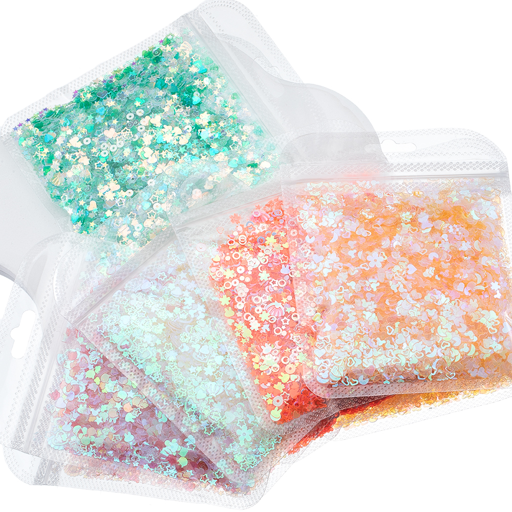 20gram 3-6mm Mixed Glitter Seq - Resin Art Alphabet ulasan dan harga