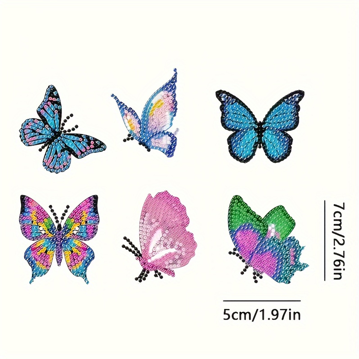 6 Butterfly Diamond Drawing Ke - Resin Art Kit ulasan dan harga