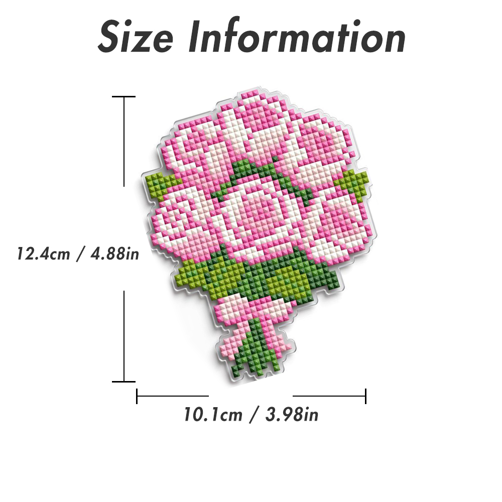 ForeverYoung Pink Rose Bouquet - Resin Art With Rose ulasan dan harga