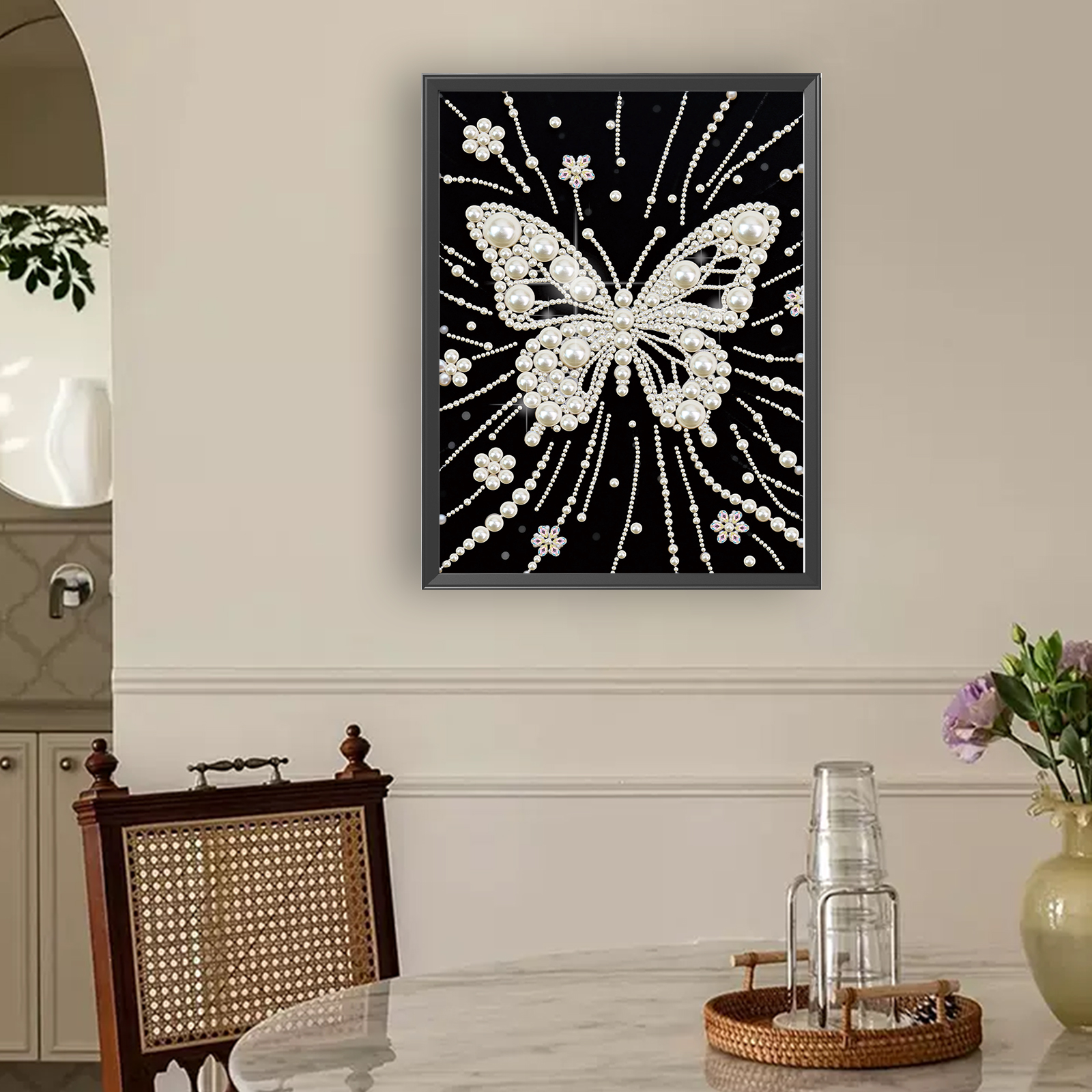 DIY Pearl Art Painting for Hom - Resin Art Craft ulasan dan harga