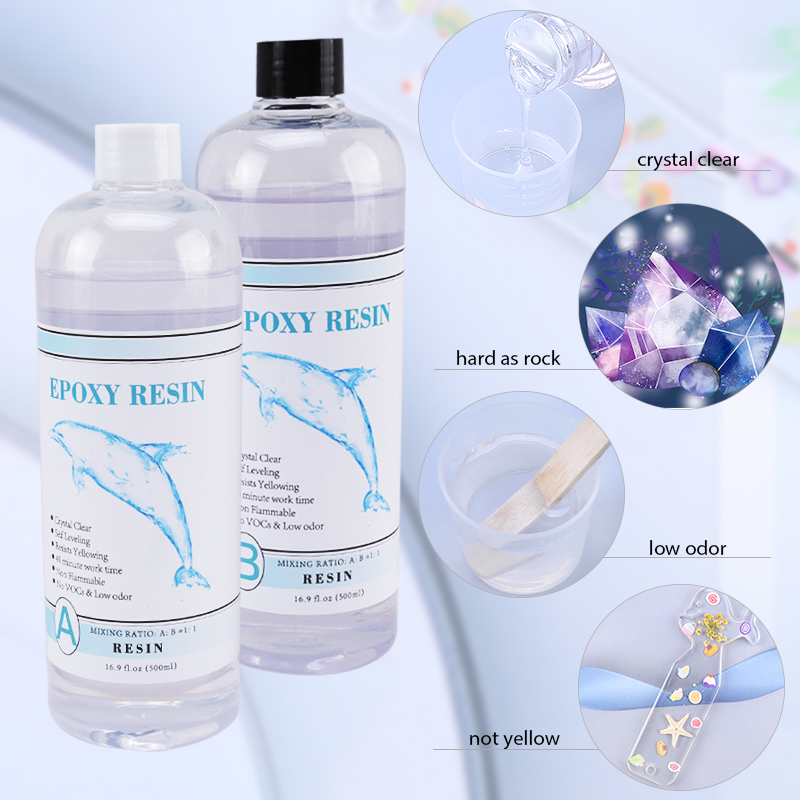 1:1 Clear Epoxy Resin Crystal  - Resin Art Pro ulasan dan harga