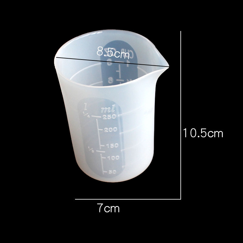 250ML Silicone measuring cup S - Resin Art Tool Kit ulasan dan harga