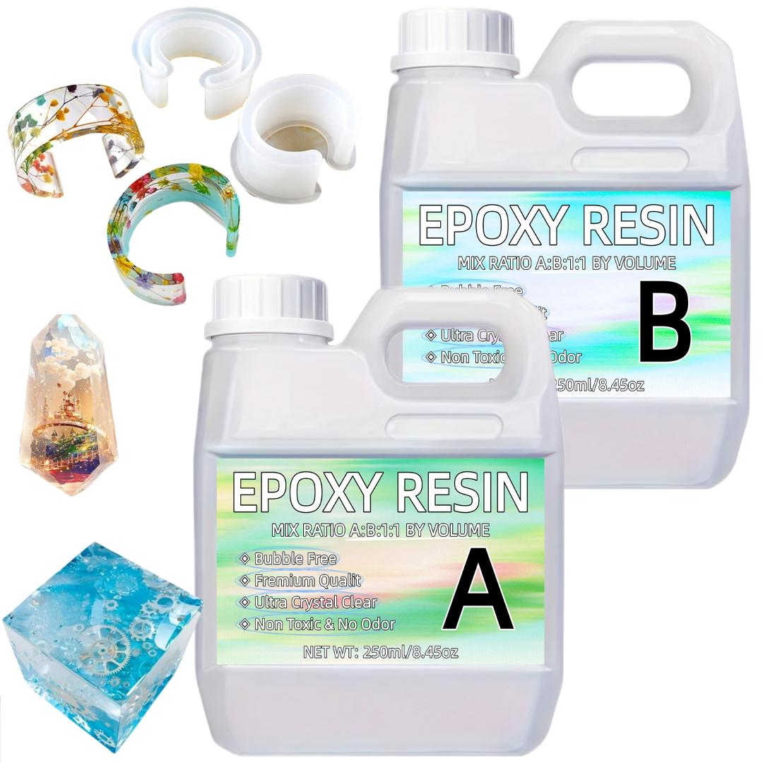 16.9oz Clear Epoxy Resin Kit C - Resin Art Epoxy ulasan dan harga