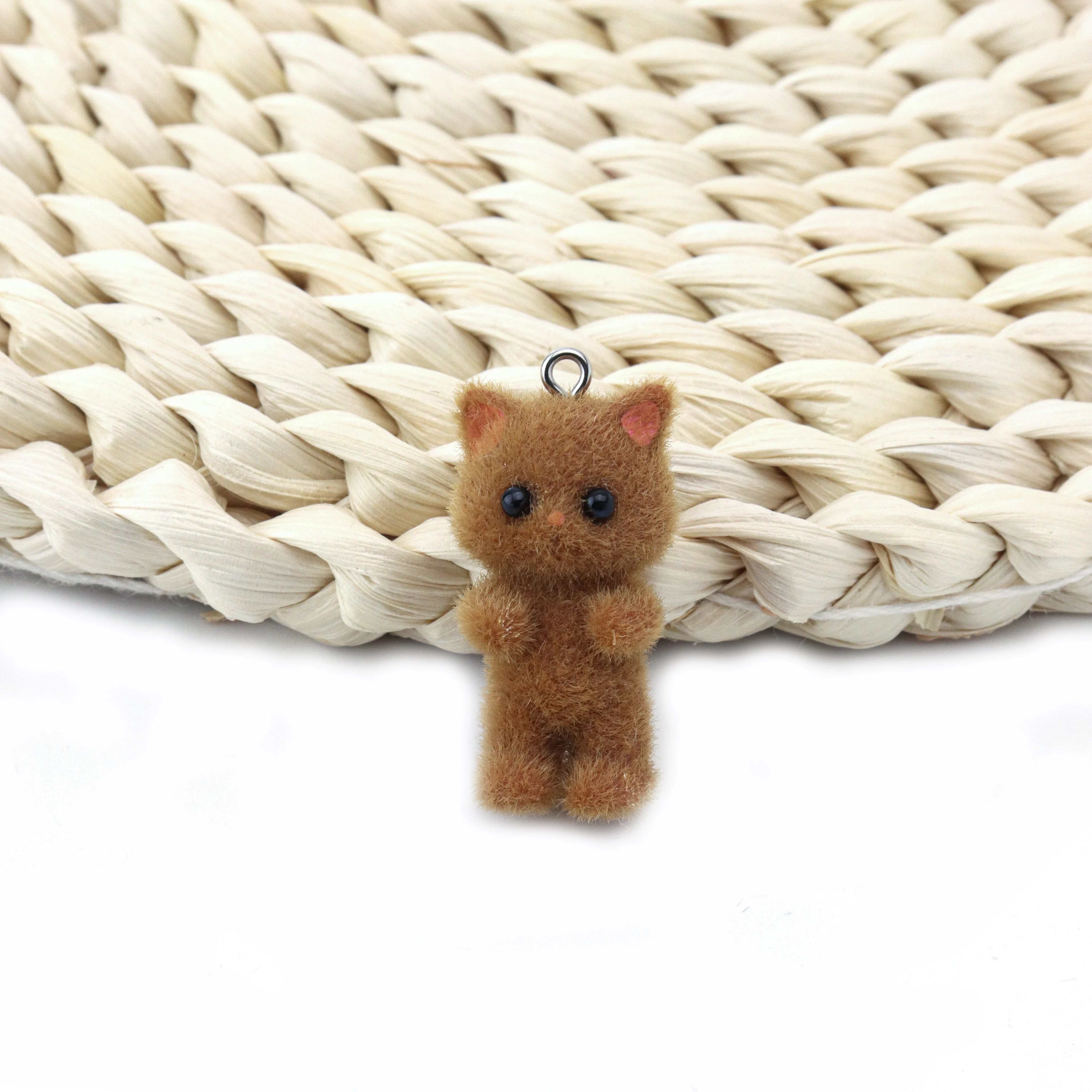 33PCS Cat Pendant Kawaii 3D Fl - Resin Art Craft ulasan dan harga