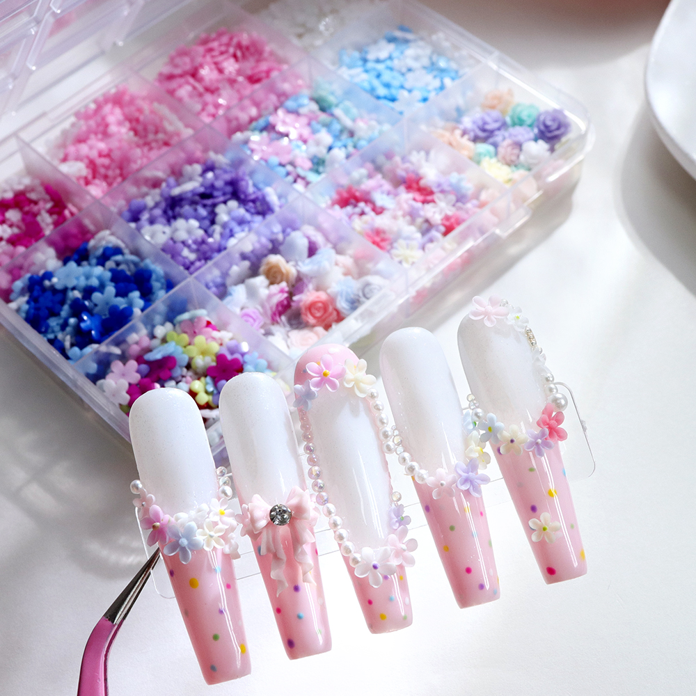 Multicolor Acrylic Flower Resi - Resin Art With Rose ulasan dan harga