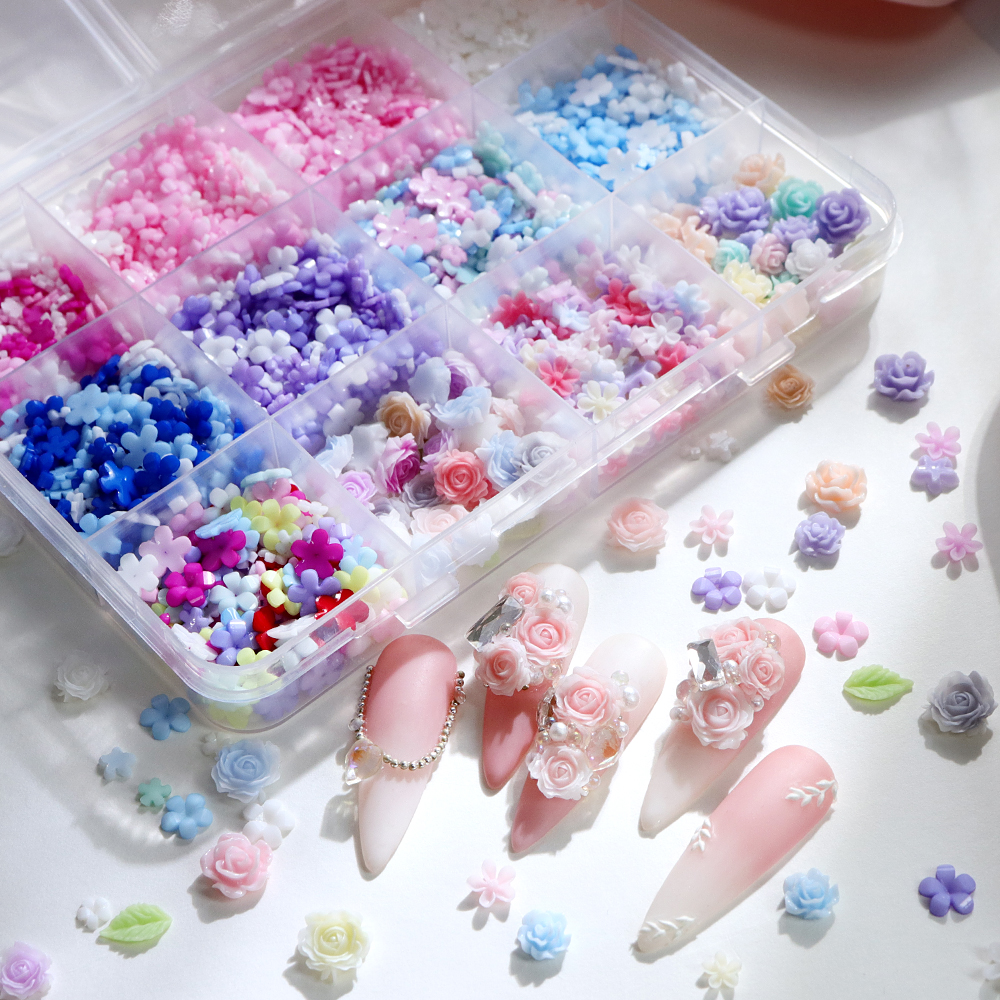 Multicolor Acrylic Flower Resi - Resin Art With Rose ulasan dan harga