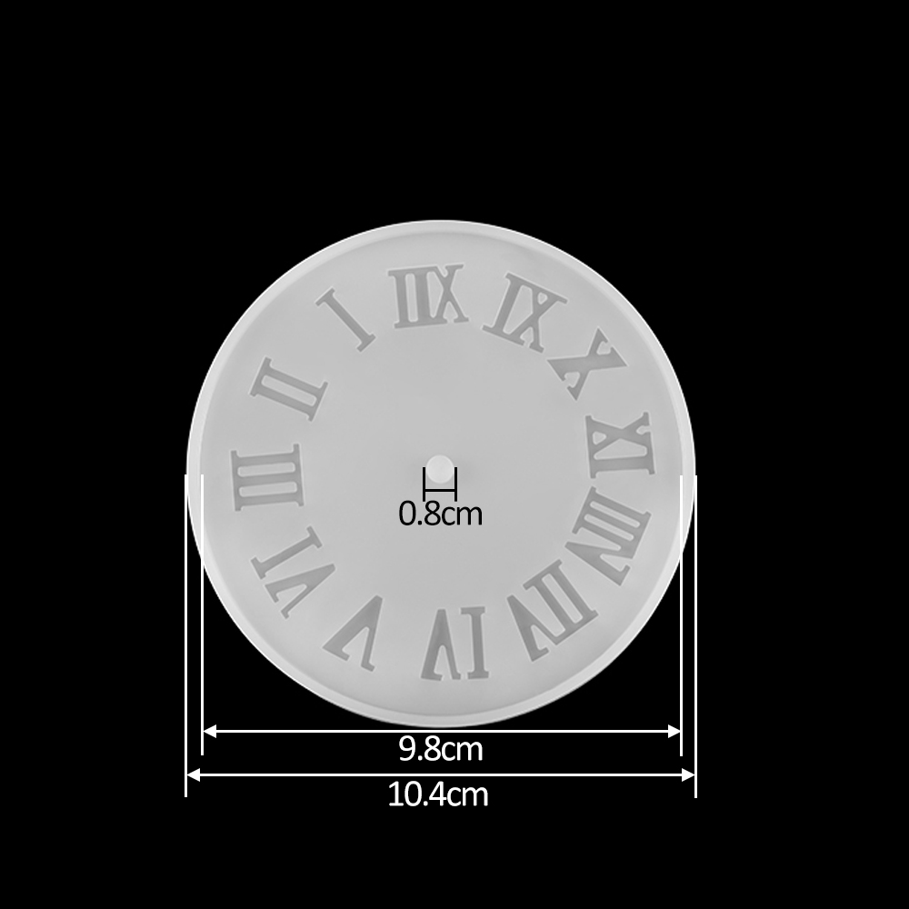 Clock Resin Molds Arabic Roman - Resin Art Tool Kit ulasan dan harga