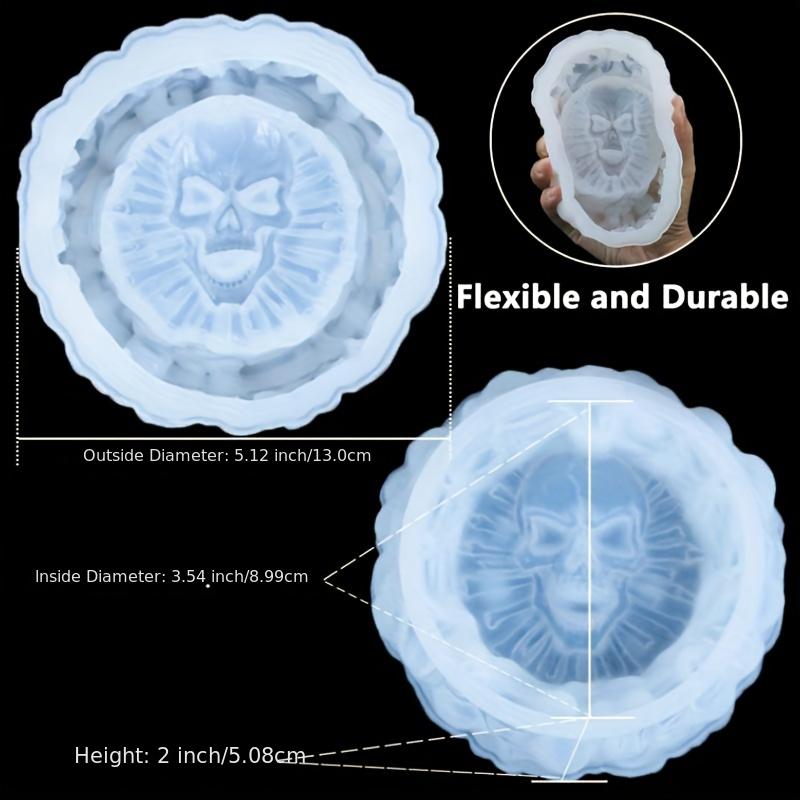 Ashtray mold, skull DIY craft  - Resin Art Guide ulasan dan harga
