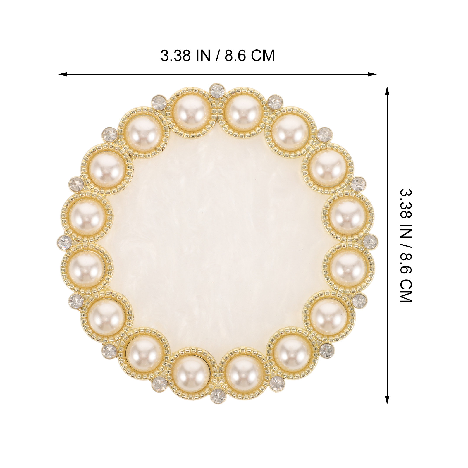 Resin Nail Art Palette Round M - Resin Art Use ulasan dan harga