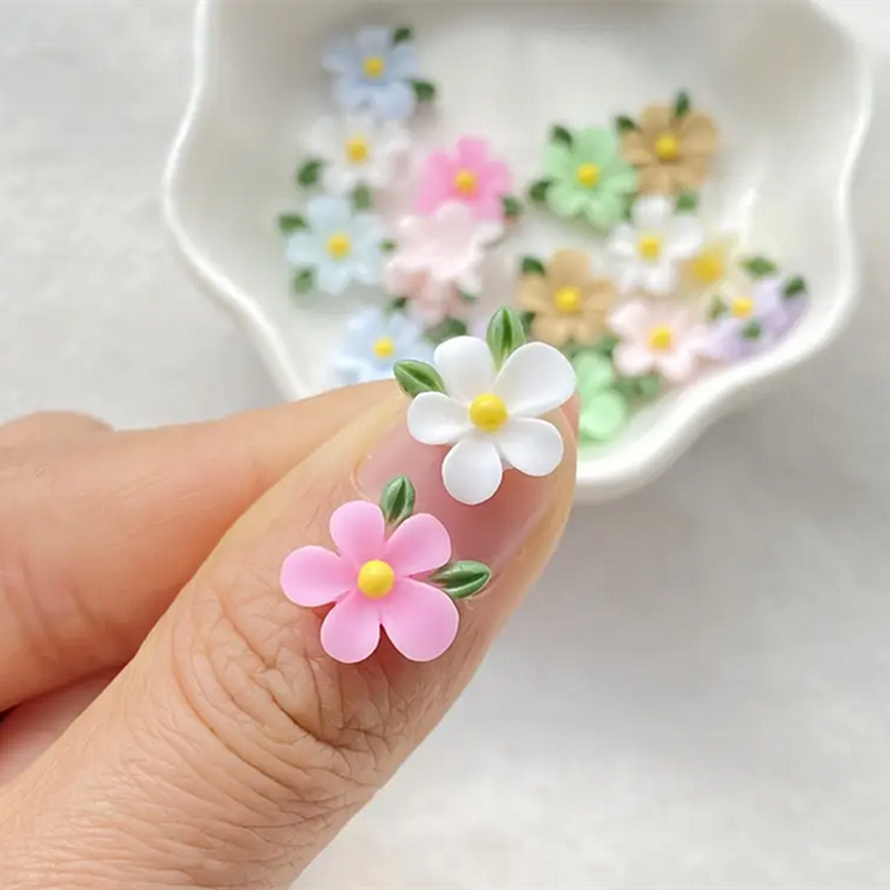 60pcs Mixed Resin Mini Colorfu - Resin Art With Rose ulasan dan harga