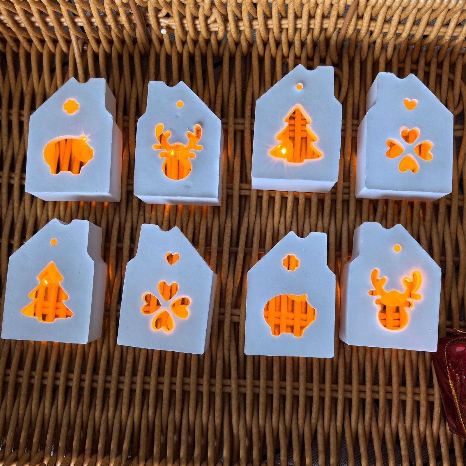House Silicone Mold 4-Cavity C - Resin Art Epoxy ulasan dan harga