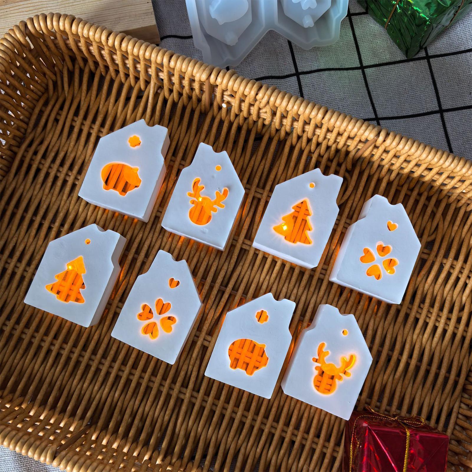 House Silicone Mold 4-Cavity C - Resin Art Epoxy ulasan dan harga