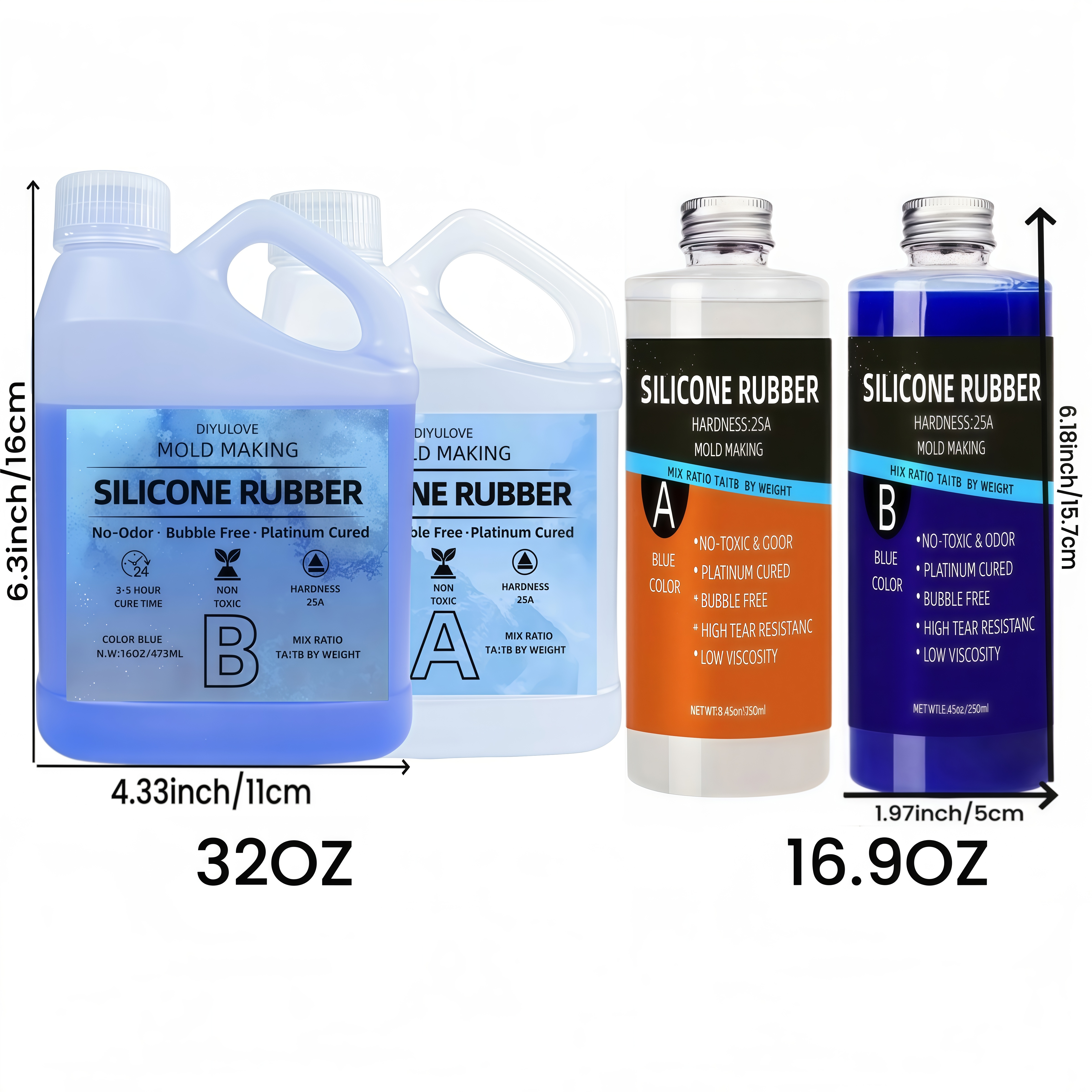 32oz High-Performance Silicone - Resin Art Pro ulasan dan harga