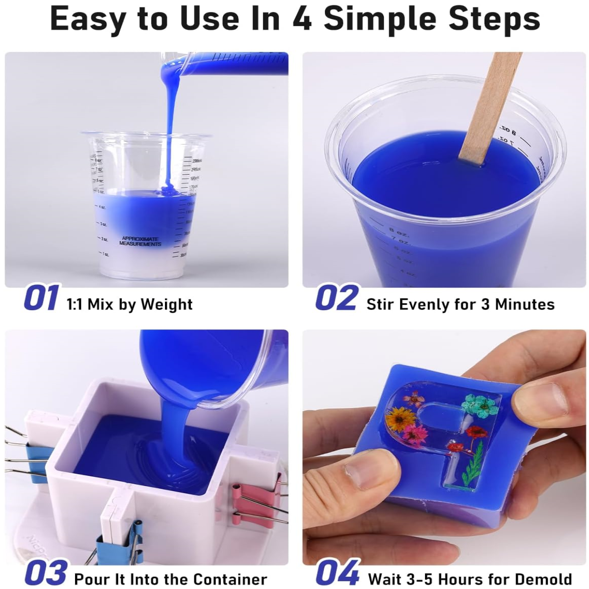32oz High-Performance Silicone - Resin Art Pro ulasan dan harga