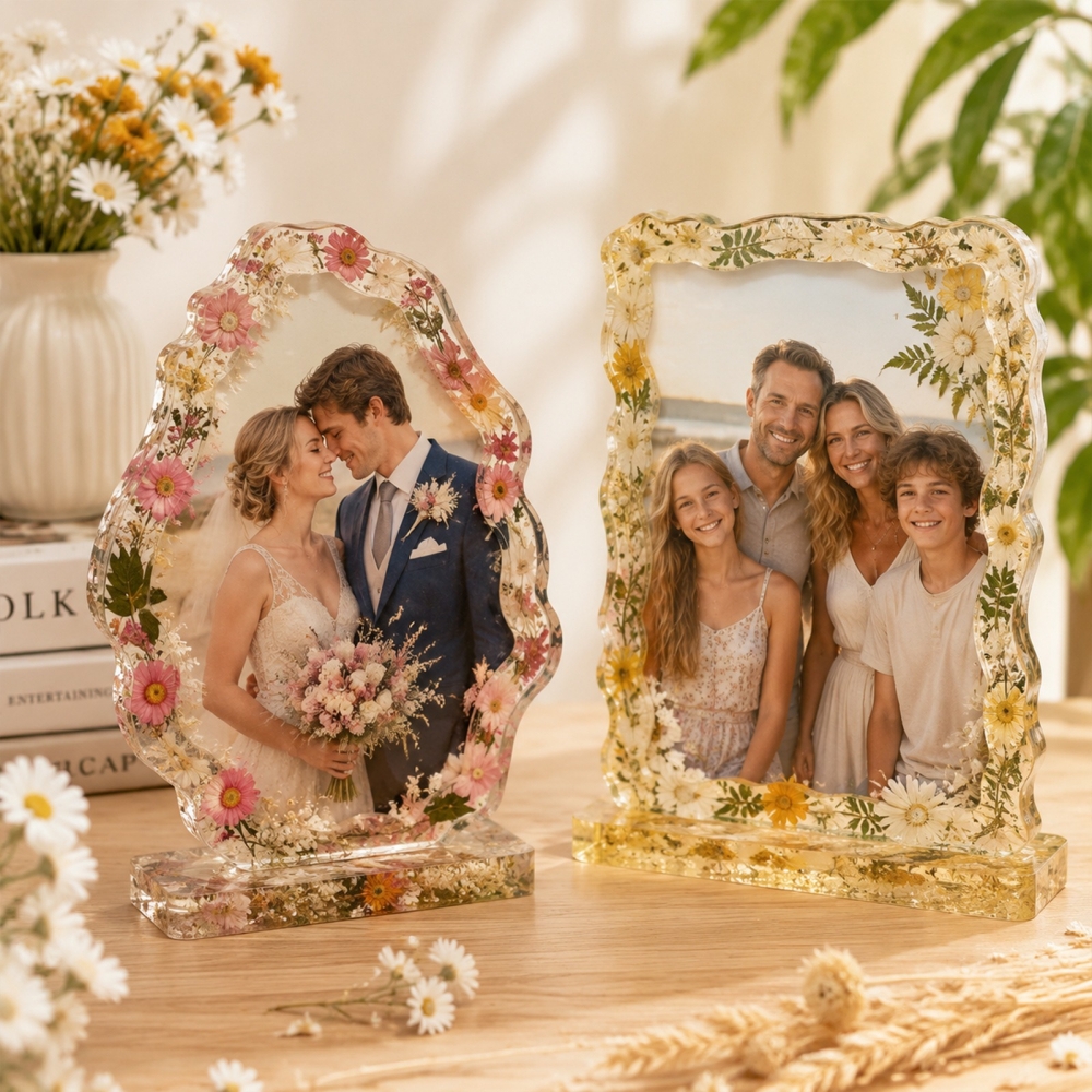 S0305 Love Heart Shell Photo F - Resin Art Epoxy ulasan dan harga