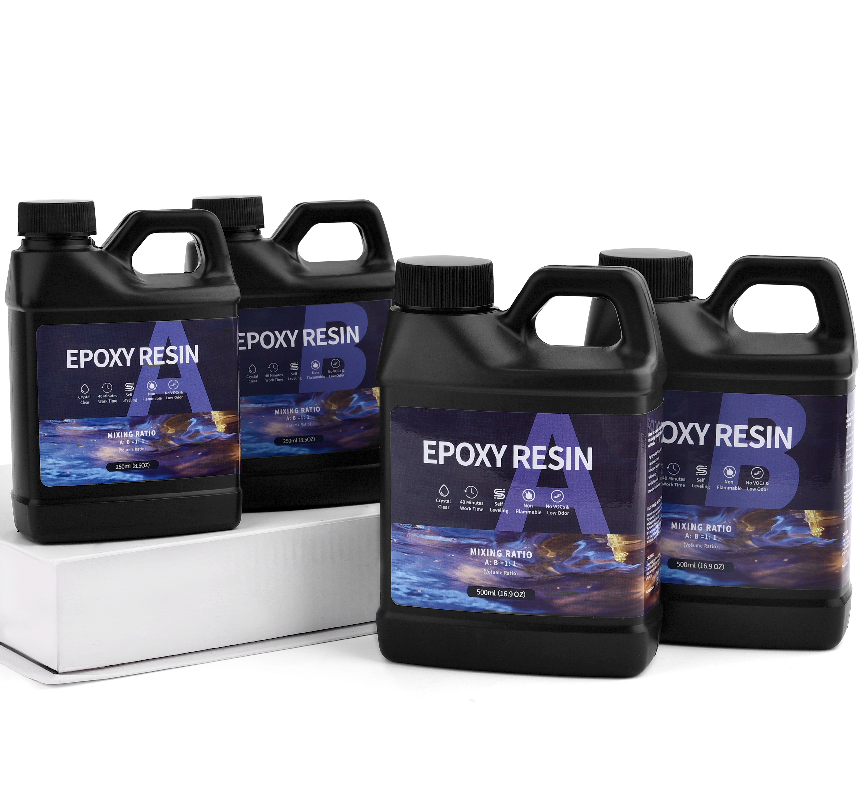 500g/1000g AB Epoxy Resin Glue - Epoxy Resin Ab ulasan dan harga