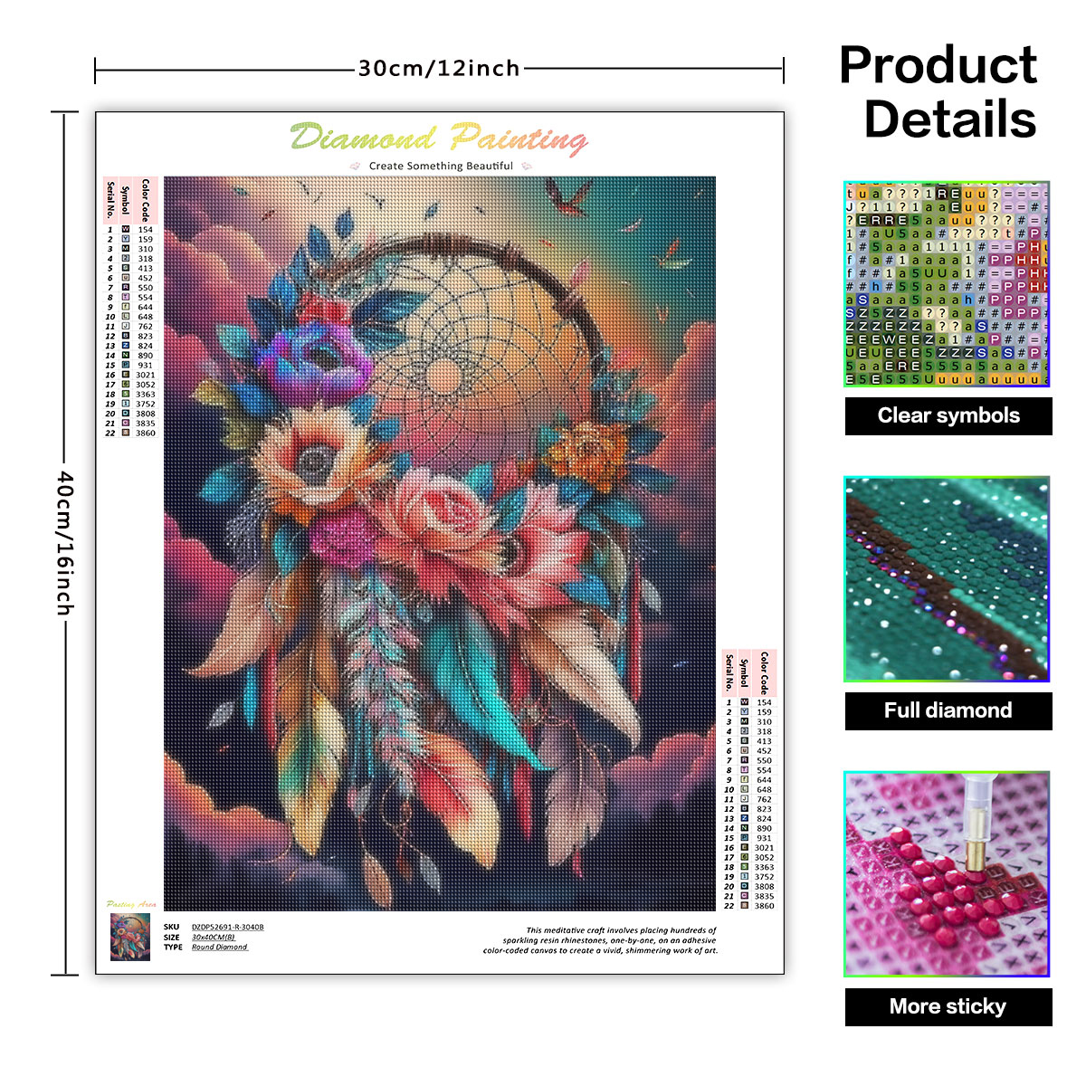 Frameless, Diamond Painting Dr - Resin Art Design ulasan dan harga
