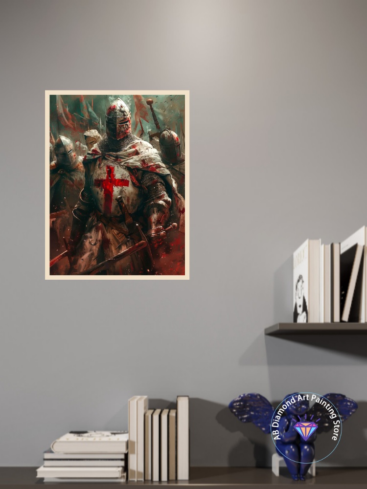 1pc frameless Crusaders Templa - Resin Art Order ulasan dan harga