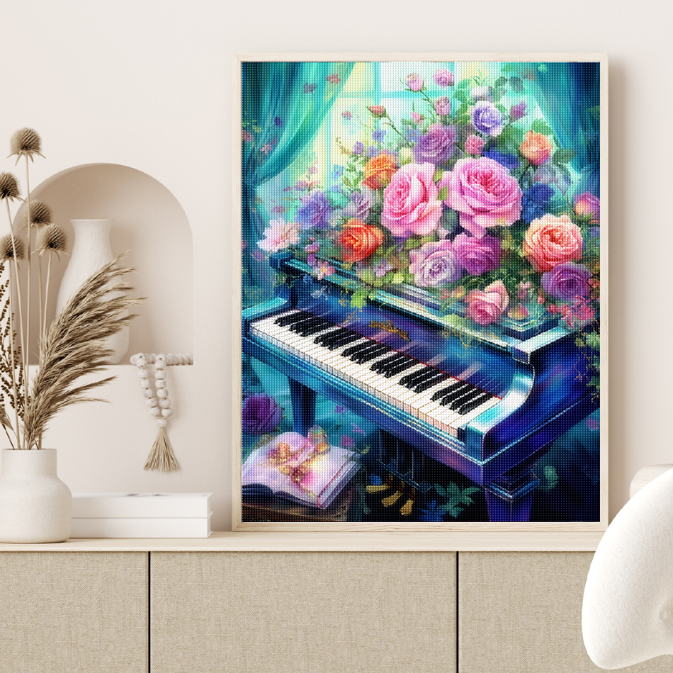 1pc frameless  Diamond Paintin - Resin Art Design ulasan dan harga