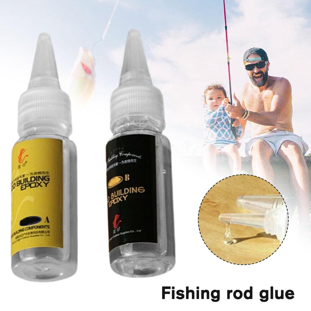 2Pcs DIY Fishing Tool Repair E - Epoxy Resin Ab ulasan dan harga