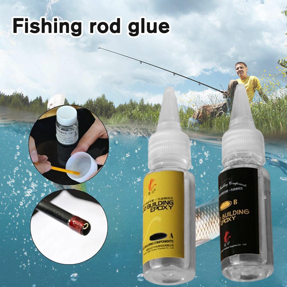 2Pcs DIY Fishing Tool Repair E - Epoxy Resin Ab ulasan dan harga