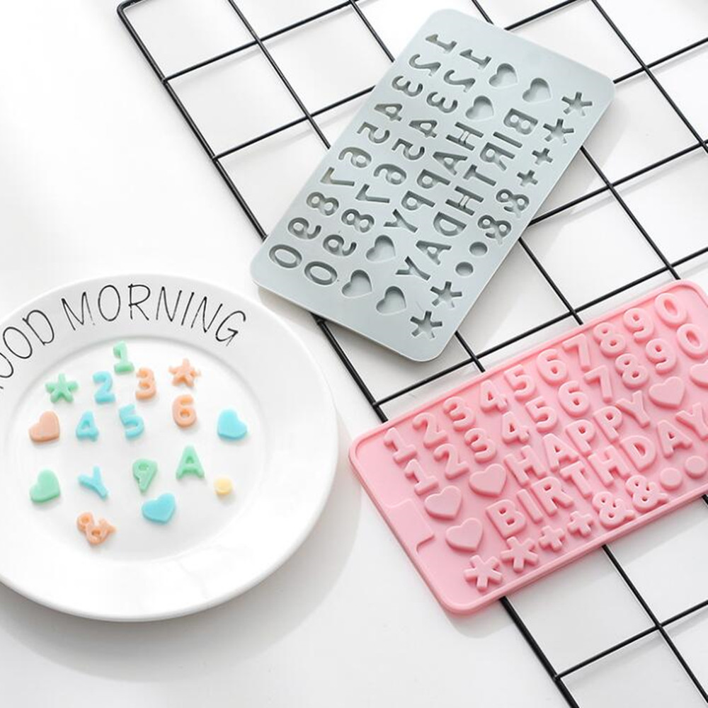Letter Mold Alphabet Number Ep - Resin Art Alphabet ulasan dan harga