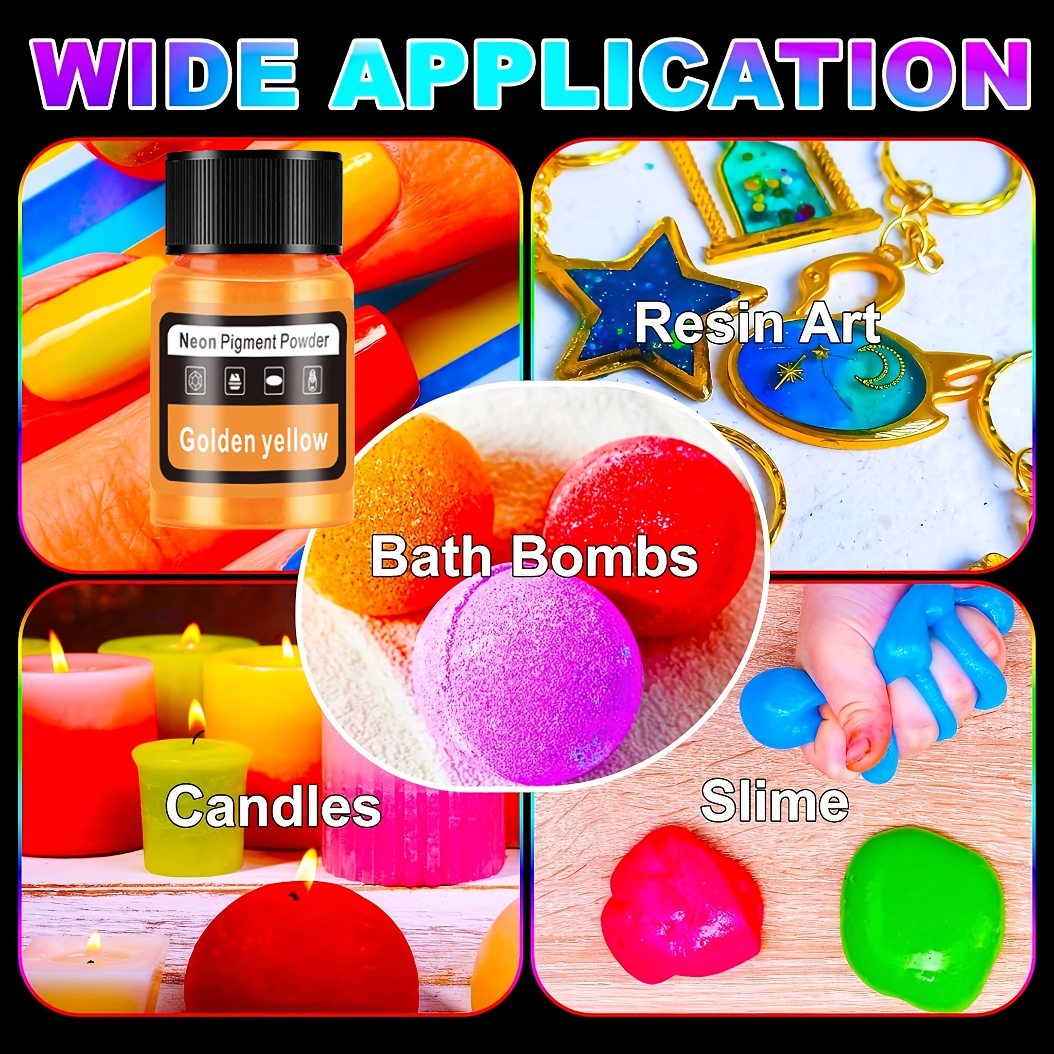 Fluorescent Powder/Neon Resin  - Resin Art Pro ulasan dan harga